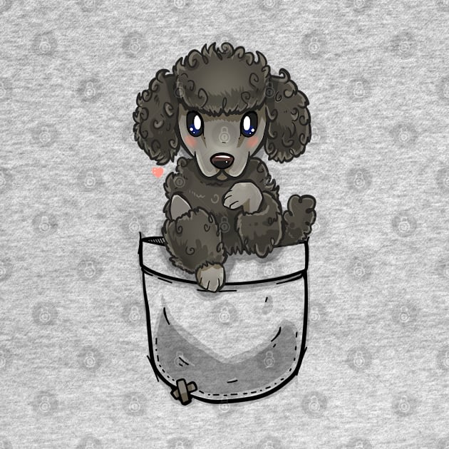 Pocket Cute Poodle Dog by TechraPockets